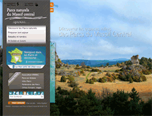 Tablet Screenshot of parcs-massif-central.com